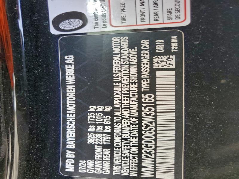 93985225 :رقم المزاد ، WMW23GD06S2W35165 vin ، 2025 Mini Cooper S مزاد بيع