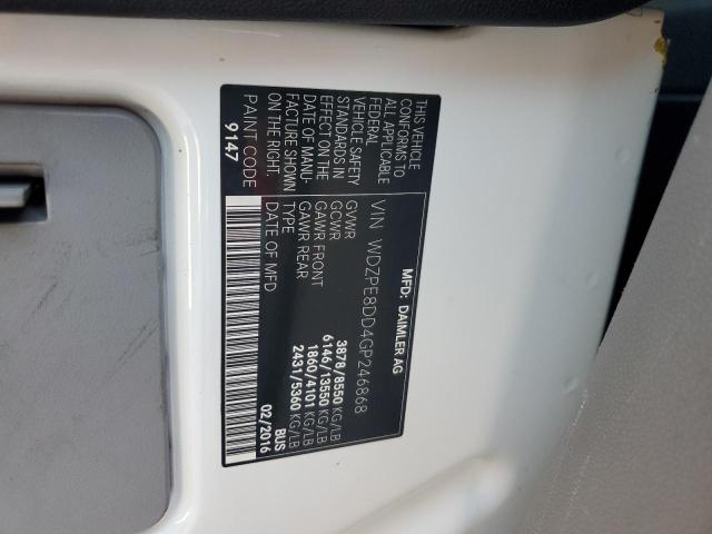 Aukcja sprzedaży 2016 Mercedes-benz Sprinter, vin: WDZPE8DD4GP246868, numer aukcji: 92577745
