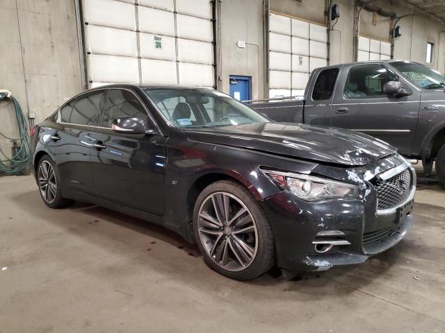 81798173 :رقم المزاد ، JN1BV7AR9EM706385 vin ، 2014 Infiniti Q50 Base مزاد بيع