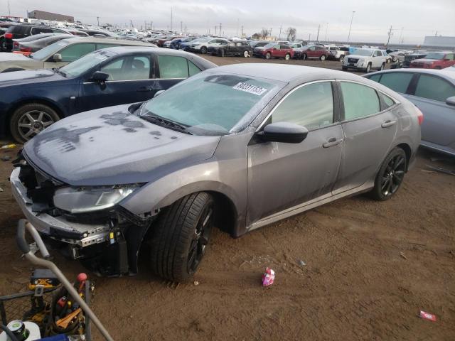 2021 Honda Civic Sport მანქანა იყიდება აუქციონზე, vin: 19XFC2F8XME003253, აუქციონის ნომერი: 80231153