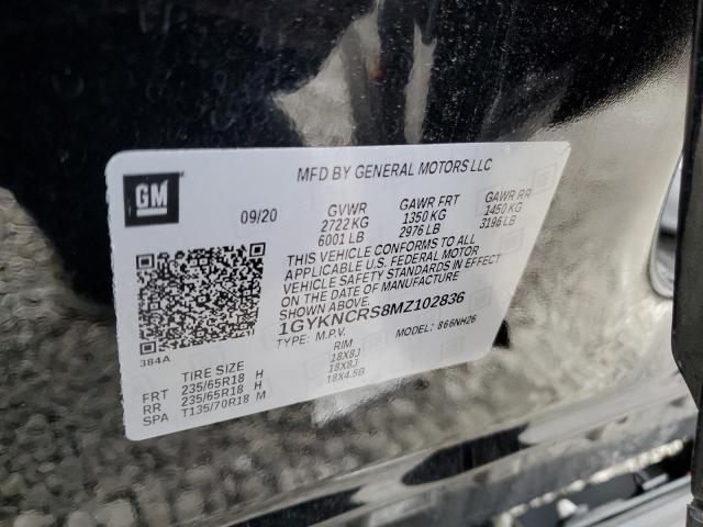 Продаж на аукціоні авто 2021 Cadillac Xt5 Premium Luxury, vin: 1GYKNCRS8MZ102836, номер лоту: 80584673