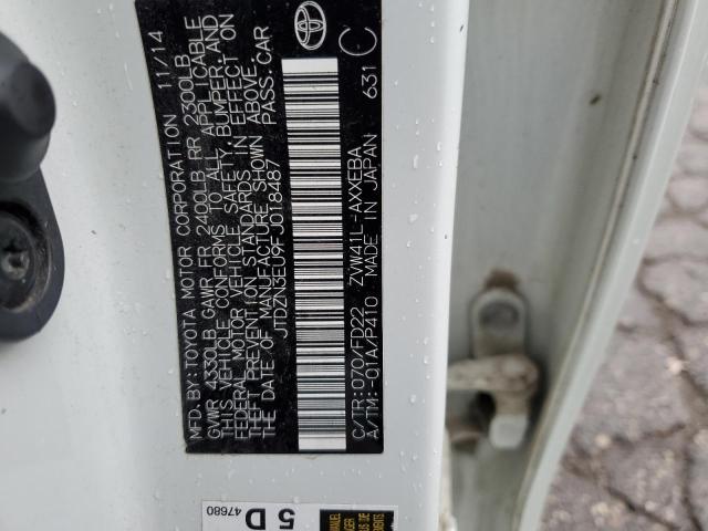 81334753 :رقم المزاد ، JTDZN3EU9FJ018487 vin ، 2015 Toyota Prius V مزاد بيع
