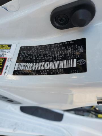 Продаж на аукціоні авто 2020 Toyota Camry Se, vin: 4T1G11AK3LU923972, номер лоту: 79849263