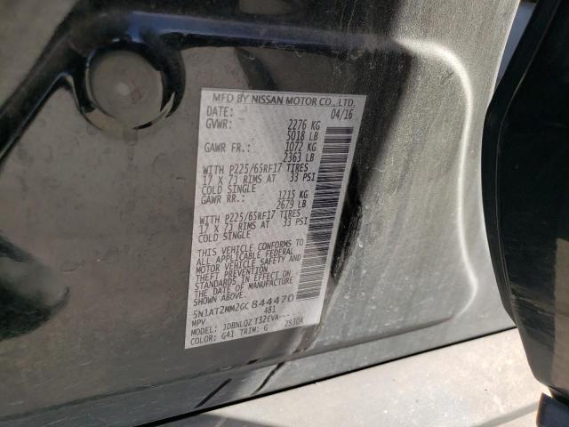 Продаж на аукціоні авто 2016 Nissan Rogue S, vin: 5N1AT2MM2GC844470, номер лоту: 79874903
