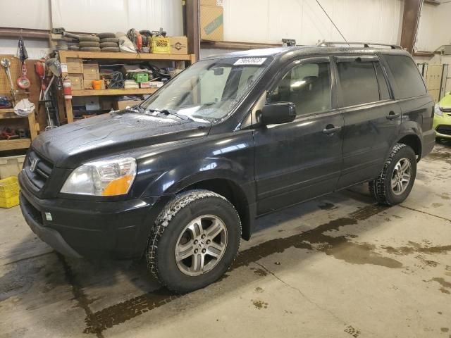 79693923 :رقم المزاد ، 2HKYF18554H585190 vin ، 2004 Honda Pilot Exl مزاد بيع