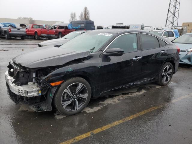 82340813 :رقم المزاد ، 19XFC1F93HE202492 vin ، 2017 Honda Civic Touring مزاد بيع