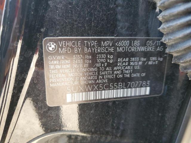 82324263 :رقم المزاد ، 5UXWX5C55BL707783 vin ، 2011 Bmw X3 Xdrive28i مزاد بيع