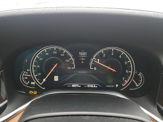 2018 Bmw 750 Xi მანქანა იყიდება აუქციონზე, vin: WBA7F2C50JB238725, აუქციონის ნომერი: 80268263
