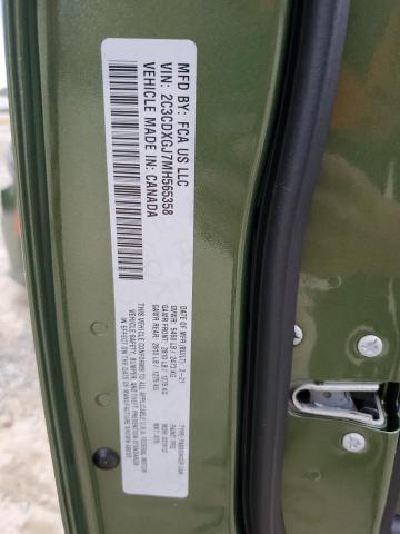 79218783 :رقم المزاد ، 2C3CDXGJ7MH565358 vin ، 2021 Dodge Charger Scat Pack مزاد بيع