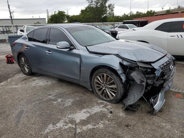 2018 Infiniti Q50 Luxe მანქანა იყიდება აუქციონზე, vin: JN1EV7AP5JM353830, აუქციონის ნომერი: 82095073
