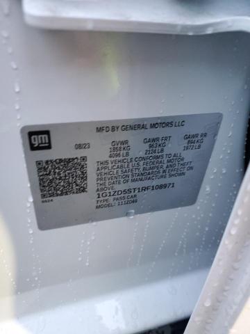 80391073 :رقم المزاد ، 1G1ZD5ST1RF108971 vin ، 2024 Chevrolet Malibu Lt مزاد بيع