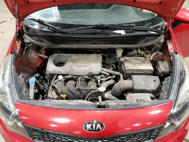 2016 Kia Rio Lx მანქანა იყიდება აუქციონზე, vin: KNADM4A35G6605495, აუქციონის ნომერი: 80760653