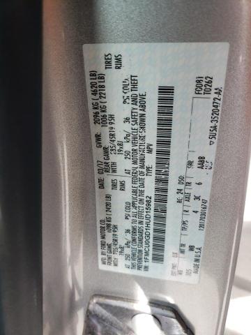Aukcja sprzedaży 2017 Ford Escape Se, vin: 1FMCU0GD1HUD15982, numer aukcji: 79453553