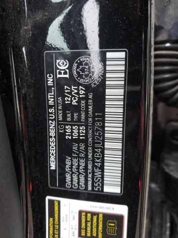 Auction sale of the 2018 Mercedes-benz C, vin: 55SWF4KB4JU257811, lot number: 82202073