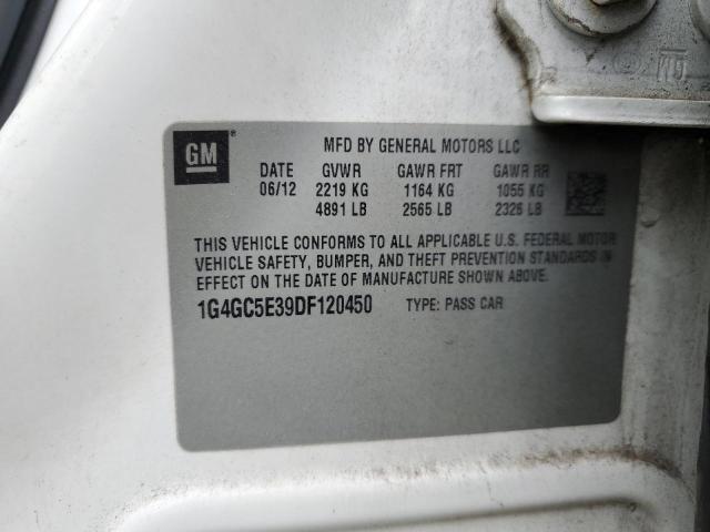 Продаж на аукціоні авто 2013 Buick Lacrosse, vin: 1G4GC5E39DF120450, номер лоту: 81916623