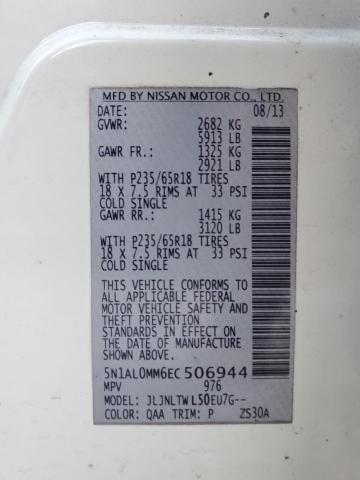 Продаж на аукціоні авто 2014 Infiniti Qx60, vin: 5N1AL0MM6EC506944, номер лоту: 81883913