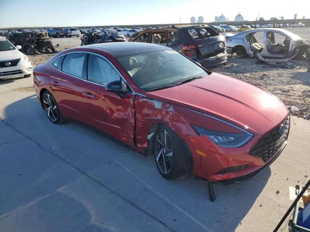 81075983 :رقم المزاد ، 5NPEJ4J23MH082681 vin ، 2021 Hyundai Sonata Sel Plus مزاد بيع