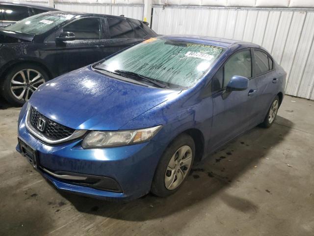 Продаж на аукціоні авто 2013 Honda Civic Lx, vin: 19XFB2F54DE289285, номер лоту: 80727943