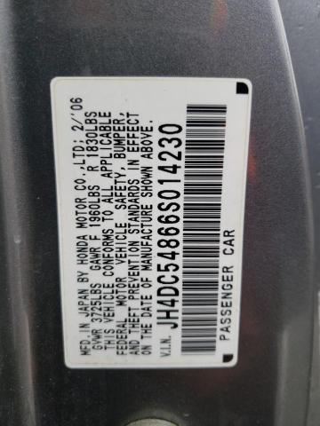 Aukcja sprzedaży 2006 Acura Rsx, vin: JH4DC54866S014230, numer aukcji: 68660223