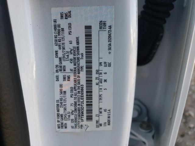 Продажа на аукционе авто 2020 Ford F350 Super Duty, vin: 1FT8W3DT2LEE65863, номер лота: 79204563