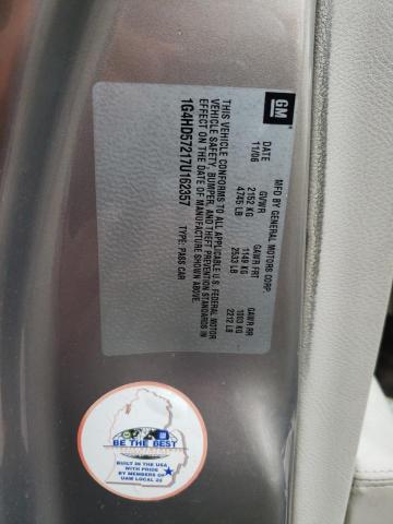 2007 Buick Lucerne Cxl მანქანა იყიდება აუქციონზე, vin: 1G4HD57217U162357, აუქციონის ნომერი: 76411143