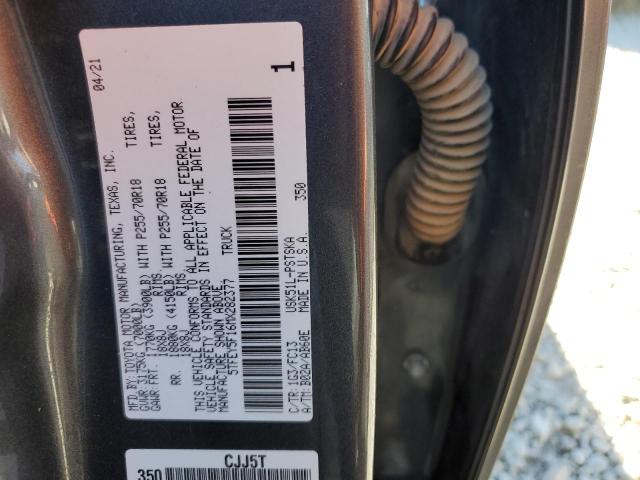 Aukcja sprzedaży 2021 Toyota Tundra Crewmax Sr5, vin: 5TFEY5F16MX282377, numer aukcji: 80028003