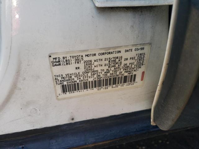Aukcja sprzedaży 1999 Toyota Rav4, vin: JT3GP10V2X0038730, numer aukcji: 79898823