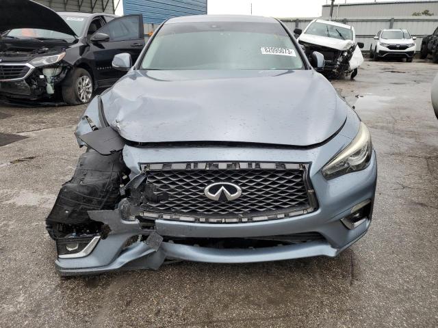 2018 Infiniti Q50 Luxe მანქანა იყიდება აუქციონზე, vin: JN1EV7AP5JM353830, აუქციონის ნომერი: 82095073