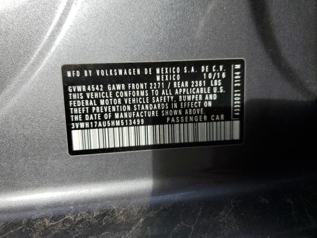 Продаж на аукціоні авто 2017 Volkswagen Golf Alltrack S, vin: 3VWH17AU5HM513499, номер лоту: 79521573