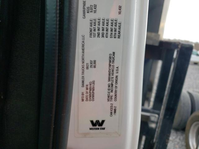 81394783 :رقم المزاد ، 5KKHAVDV1NPNK5813 vin ، 2022 Western Star/auto Car Conventional 4700sf مزاد بيع