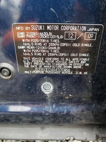 79841513 :رقم المزاد ، JS3TE0D24A4101466 vin ، 2010 Suzuki Grand Vitara Premium مزاد بيع