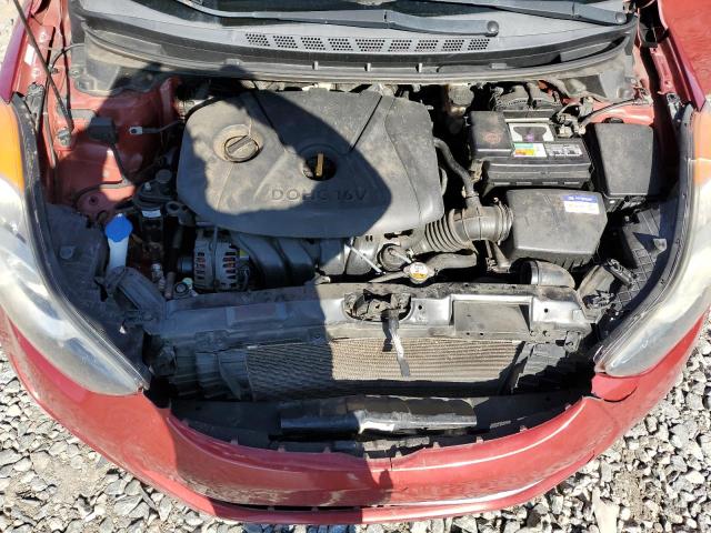 2013 Hyundai Elantra Gls მანქანა იყიდება აუქციონზე, vin: KMHDH4AE6DU494547, აუქციონის ნომერი: 82379013