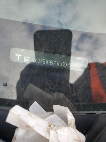 Auction sale of the 2018 Tesla Model 3, vin: 5YJ3E1EB7JF094041, lot number: 78214243