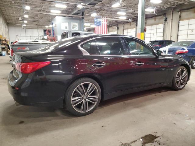 81798173 :رقم المزاد ، JN1BV7AR9EM706385 vin ، 2014 Infiniti Q50 Base مزاد بيع