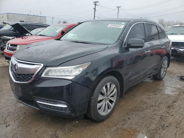 82058083 :رقم المزاد ، 5FRYD4H49FB022013 vin ، 2015 Acura Mdx Technology مزاد بيع
