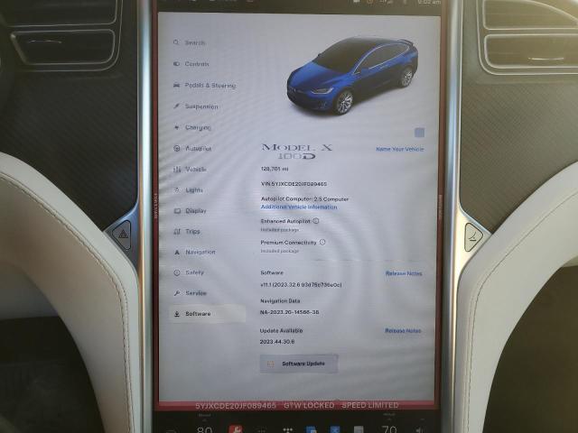 Aukcja sprzedaży 2018 Tesla Model X, vin: 5YJXCDE20JF089465, numer aukcji: 82402873