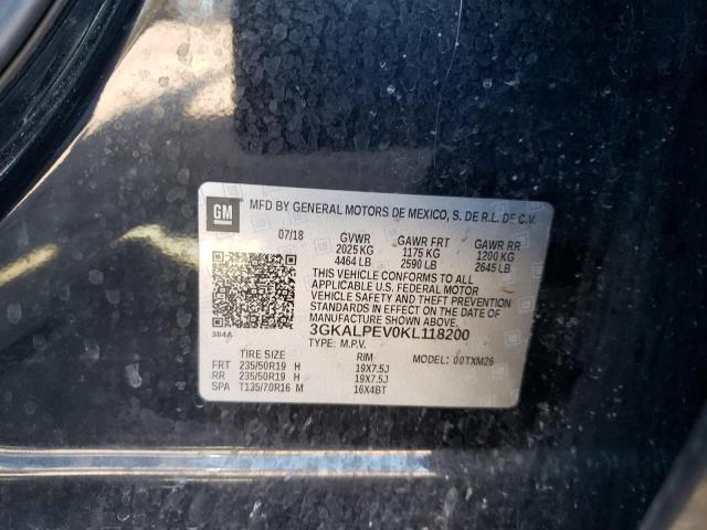 81833513 :رقم المزاد ، 3GKALPEV0KL118200 vin ، 2019 Gmc Terrain Slt مزاد بيع