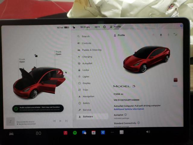 Aukcja sprzedaży 2023 Tesla Model 3, vin: 5YJ3E1EA3PF448668, numer aukcji: 81206273
