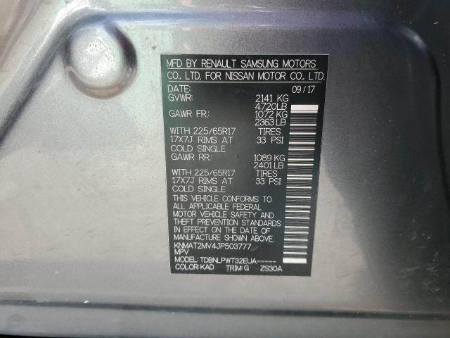 2018 Nissan Rogue S მანქანა იყიდება აუქციონზე, vin: KNMAT2MV4JP503777, აუქციონის ნომერი: 81813833