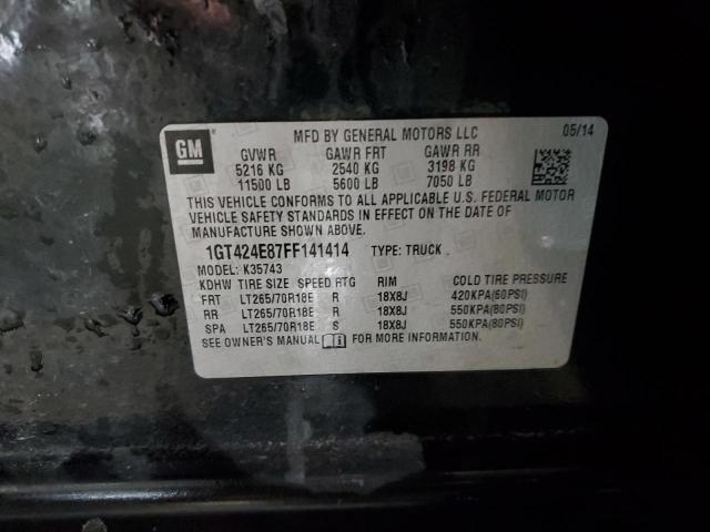 2015 Gmc Sierra K3500 Denali მანქანა იყიდება აუქციონზე, vin: 1GT424E87FF141414, აუქციონის ნომერი: 78734853