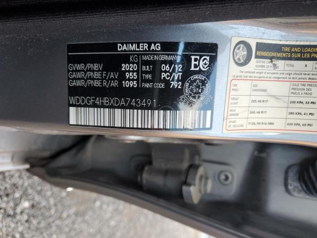 Aukcja sprzedaży 2013 Mercedes-benz C 250, vin: WDDGF4HBXDA743491, numer aukcji: 78027233