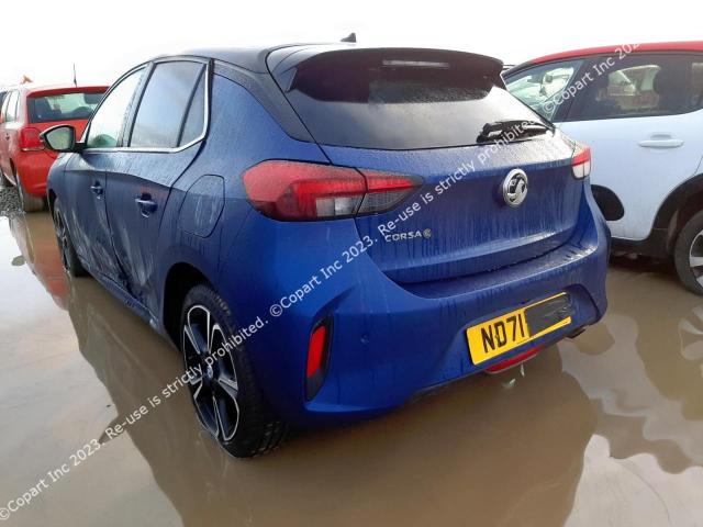 Auction sale of the 2021 Vauxhall Corsa Elit, vin: VXKUPHMHDM4319425, lot number: 79834363