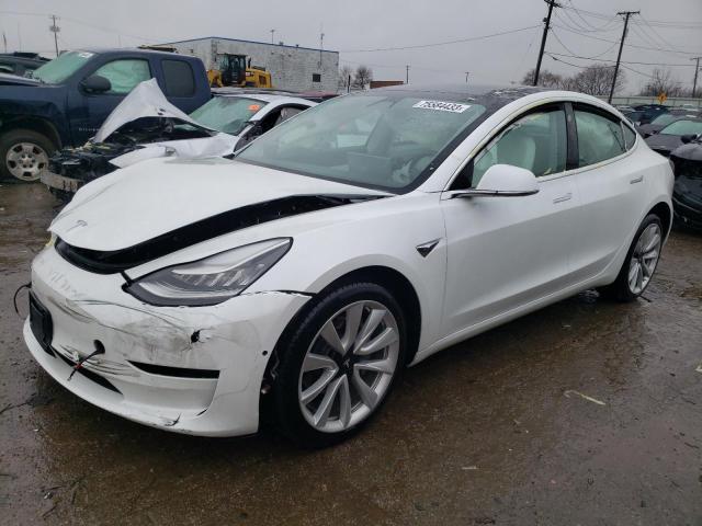 2020 Tesla Model 3 მანქანა იყიდება აუქციონზე, vin: 5YJ3E1EA3LF616075, აუქციონის ნომერი: 75584433