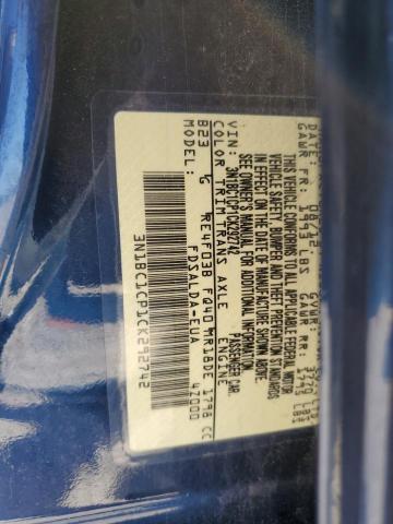 2012 Nissan Versa S მანქანა იყიდება აუქციონზე, vin: 3N1BC1CP1CK292742, აუქციონის ნომერი: 81951753