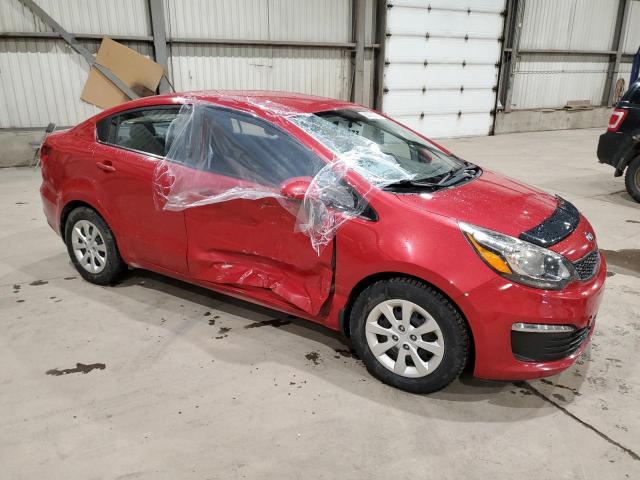 2016 Kia Rio Lx მანქანა იყიდება აუქციონზე, vin: KNADM4A35G6605495, აუქციონის ნომერი: 80760653