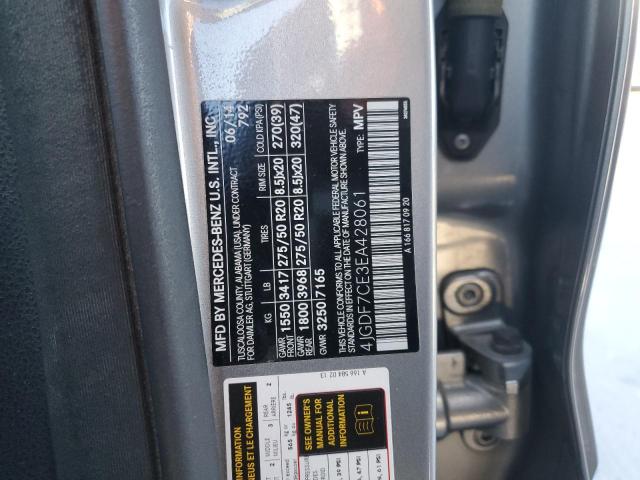 Продаж на аукціоні авто 2014 Mercedes-benz Gl 450 4matic, vin: 4JGDF7CE3EA428061, номер лоту: 82358123