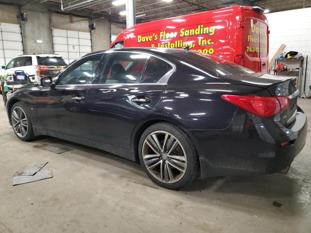 81798173 :رقم المزاد ، JN1BV7AR9EM706385 vin ، 2014 Infiniti Q50 Base مزاد بيع