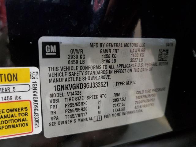 Продаж на аукціоні авто 2016 Chevrolet Traverse Lt, vin: 1GNKVGKD9GJ333621, номер лоту: 81390753