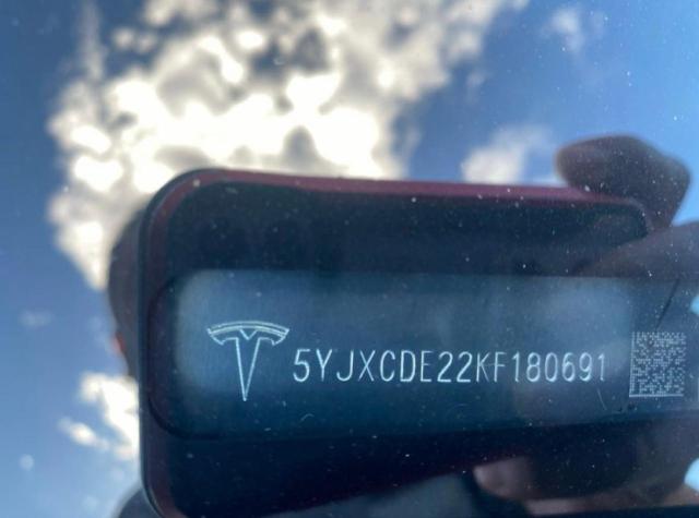 Aukcja sprzedaży 2019 Tesla Model X, vin: 5YJXCDE22KF180691, numer aukcji: 81544133