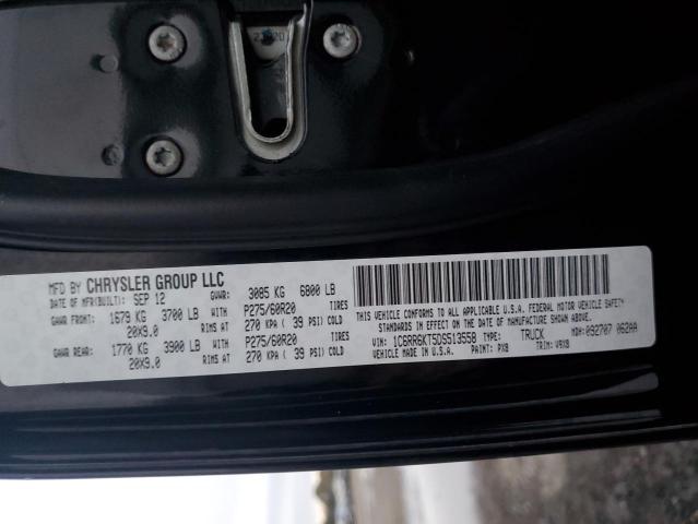 2013 Ram 1500 St მანქანა იყიდება აუქციონზე, vin: 1C6RR6KT5DS513558, აუქციონის ნომერი: 78872973